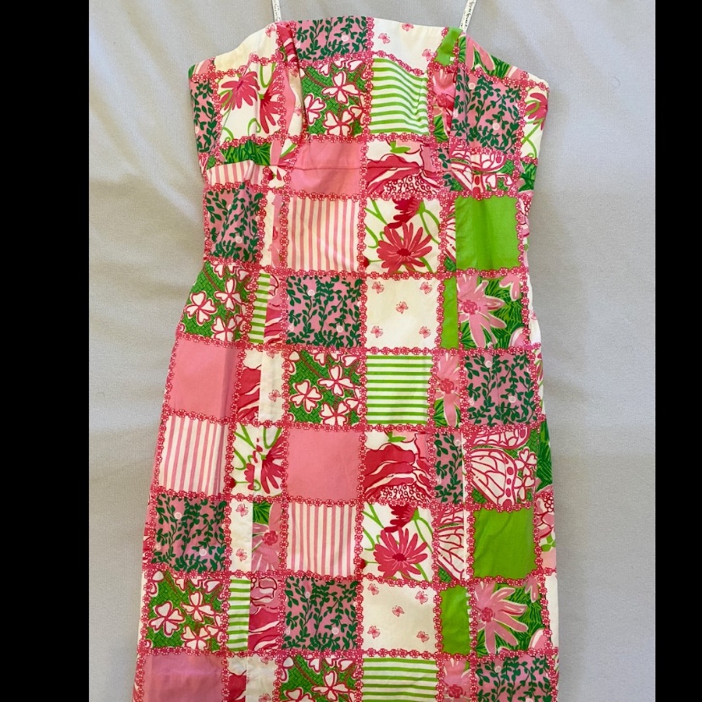 Lilly Pulitzer Strapless Dress